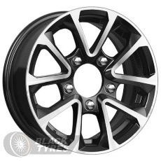 Диск литой 15x6 5x139.7 ET40 D98 IFREE Восток Блэк Джек