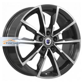Диск литой 17x7.5 5x112 ET45 D66.6 K&K КС902 Меренге Алмаз черный