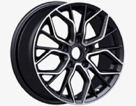 Диск литой 17x7 5x114.3 ET45 D54.1 CROSS STREET CR19  BKF