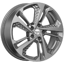 Диск литой 18x7 5x108 ET33 D60.1 СКАД KL-1069 Графит 