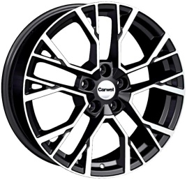 Диск литой 18x7 5x114.3 ET53 D54.1 Carwel Камак 1810 (Geely Coolray) ABT