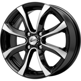 Диск литой 15x6 4x100 ET50 D60.1 IFREE Дайс Блек Джек