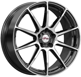 Диск литой 	18x7 5x114,3 ET37 D66,6 IFREE Винзор Блэк джек
