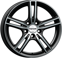 Диск литой 16x6.5 5x114.3 ET50 D66.1 Carwel Баруй 223 AB 