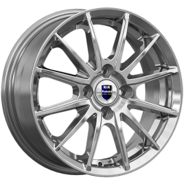 Диск литой 14x5.5 4x98 ET35 D58,5 КиК Квант Дарк Платинум