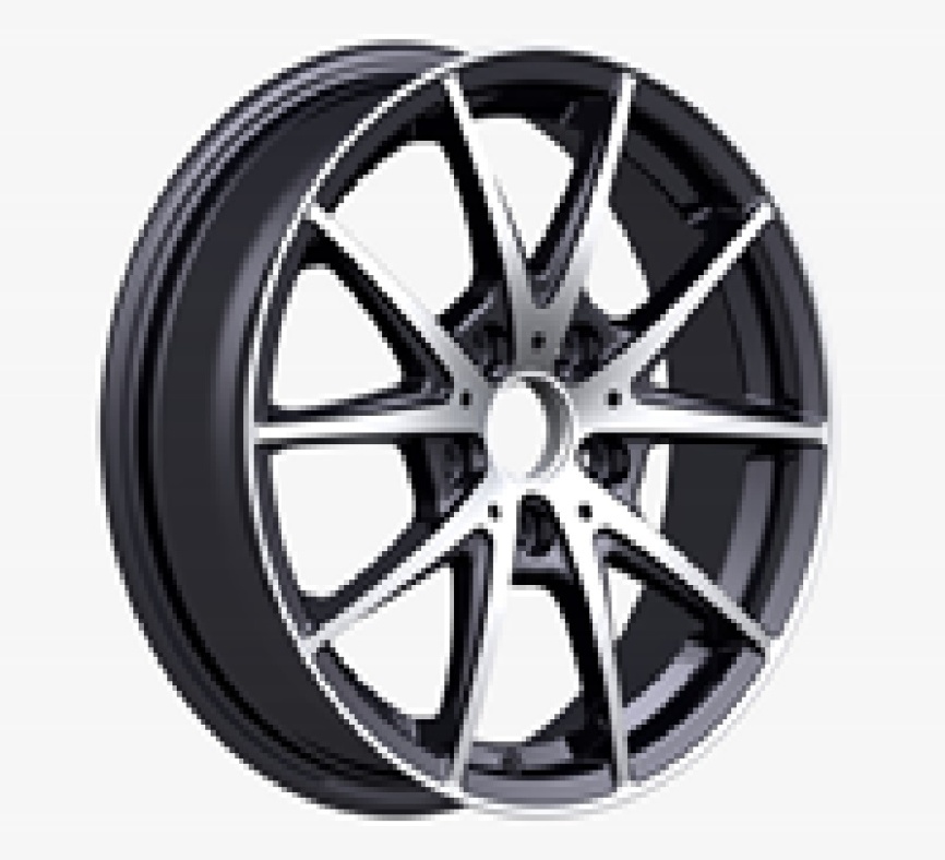 Диск литой 16x6.5 5x114.3 ET50 D66.1 CROSS STREET CR17 BKF фото 1