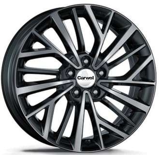 Диск литой 17x7 5x114.3 ET48.5 D67.1 Carwel Токо 1717 (Kia Seltos/Sportage) ABT фото 1