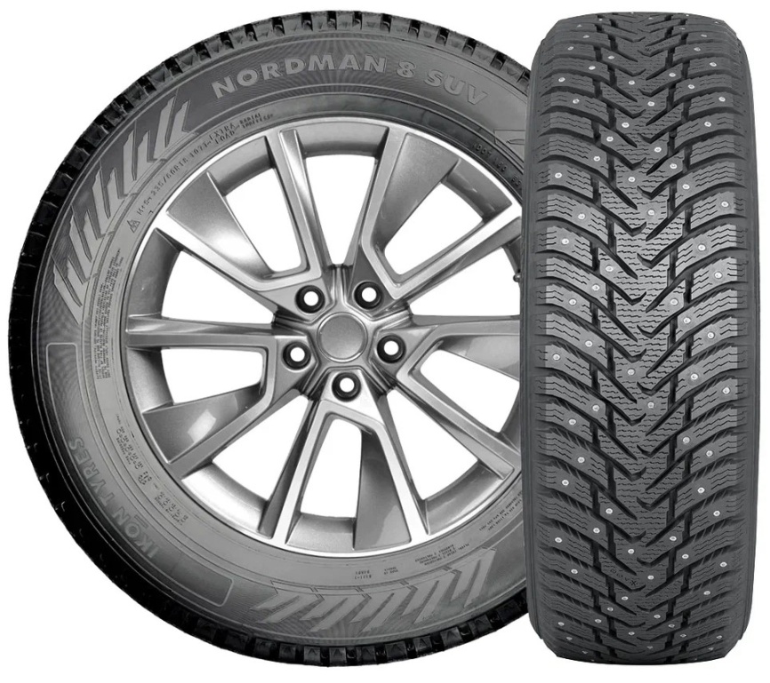 215/65R16 102T XL Ikon Character Ice 8 SUV ( Nordman 8 SUV )шип     фото 1