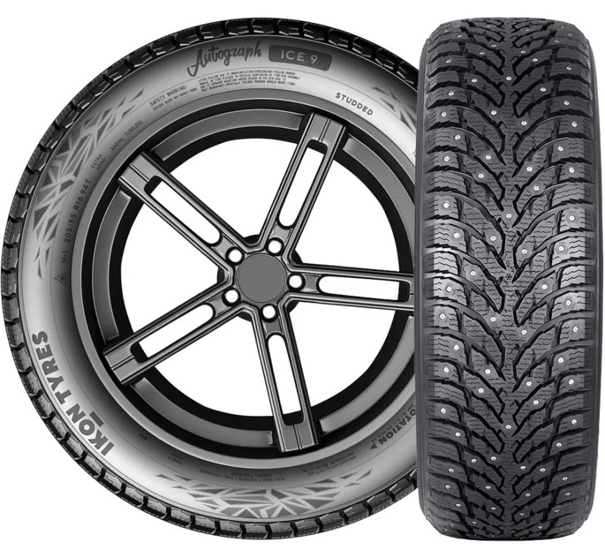 205/55R16 94T XL Ikon Autograph Ice 9 шип фото 1