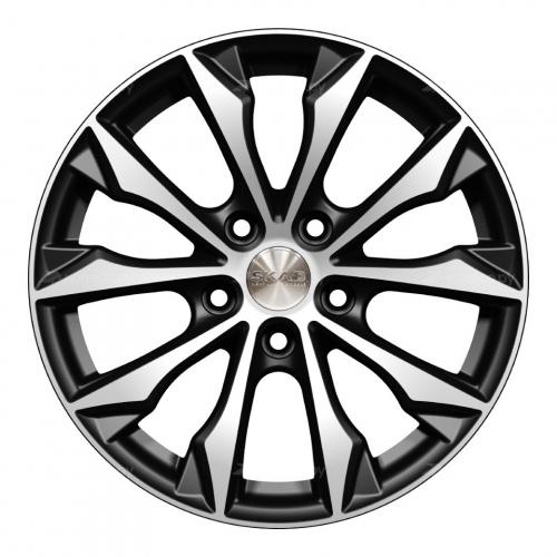 Диск литой 16x6 4x100 ET45 D60.1 СКАД Нагоя Алмаз фото 1