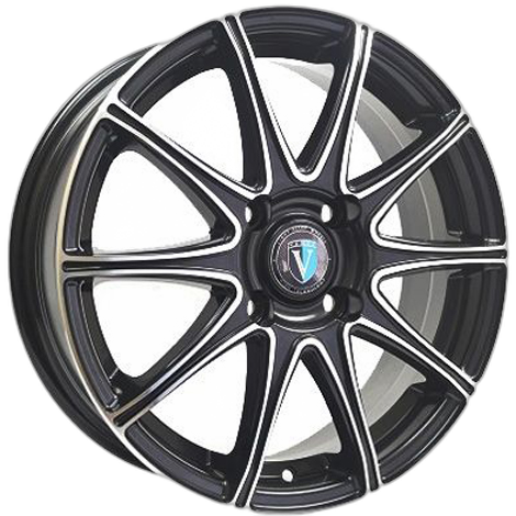 Диск литой 15x6 4x100 ET46 D54.1 Tech Line Venti 1516 BD фото 1