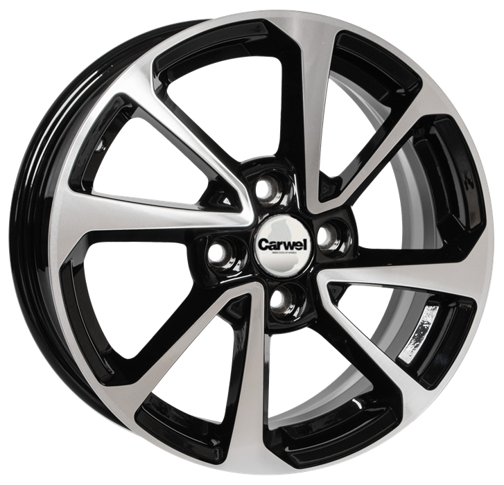 Диск литой 15x6 4x100 ET50 D60.1 Carwel Ессей 105 (Lada Vesta) AB фото 1