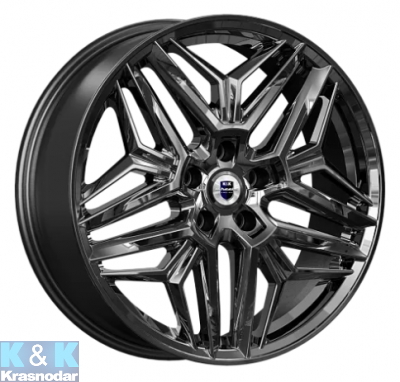 Диск литой 19x7 5x108 ET50 D60.1 K&K Колумб (КС1038) кварц фото 1