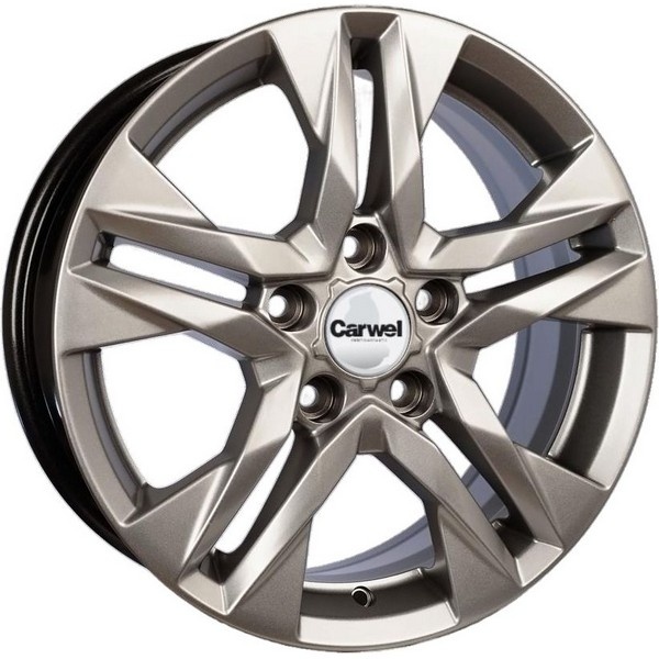 Диск литой 16x6.5 5x114.3 ET40 D60.1 Carwel Имарка 236 SB фото 1